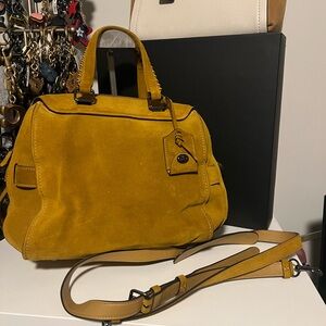‼️SOLD‼️ Coach Ace Suede Satchel